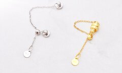 925 sterling zilver en verguld goud