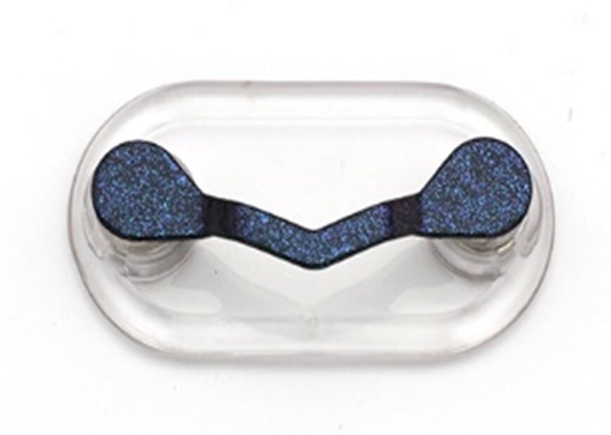 Magnetischer Brillenhalter, Cham&auml;leonfarbe (dunkelblau)