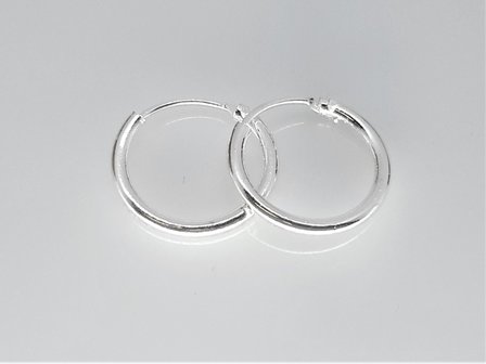 Ohrringen, &Oslash; 12 mm, 925 Silber