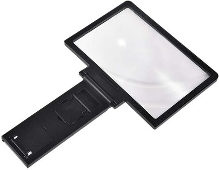 Lupenbildschirm f&uuml;r Smartphone, Handy mit 3D-Lupenbildschirm.