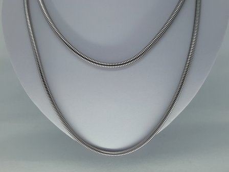 rupsketting 4,2, edelstaal, 60