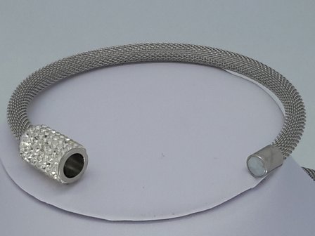 kette &amp; armband, mesh, edelstahlset