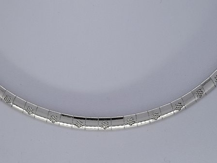 Omega kette &amp; armband, Bl&uuml;mchen, edelstahlset