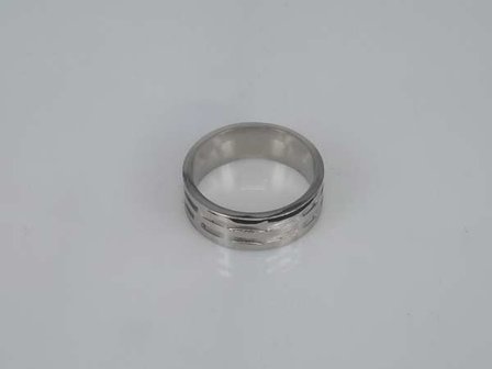 Edelstahl Ringe breit, 2 Schienen 12 Ebene, box 36st