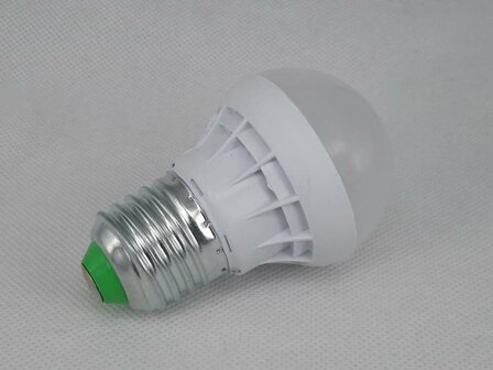 Ledlamp 3W warmwit, E27