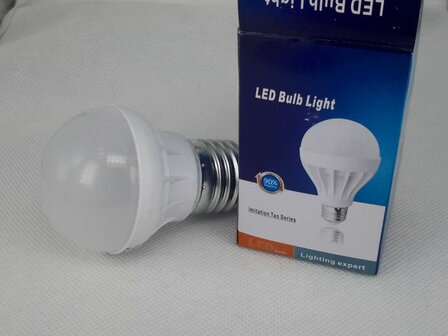 Ledlamp 3W warmwit, E27