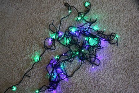 Weihnachtsbaum Strang mit 100 leds, RGB