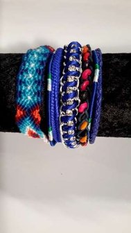 Ibiza armband, Azul