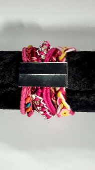 Ibiza armband, Rosado