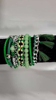 Ibiza armband, Verde