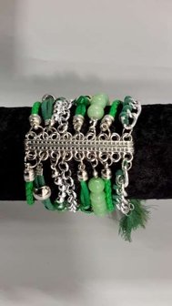 Ibiza armband, Verde