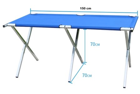 Klaptafel 150 stof, Markt, Tent, Braderie