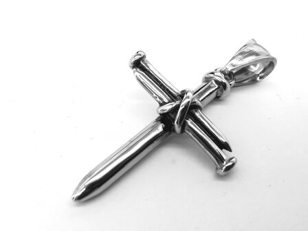 Robustes Nail Cross Herren aus Edelstahl