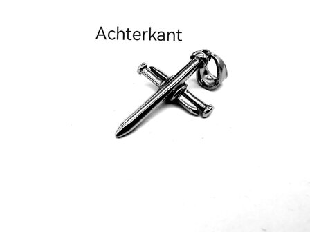 Robustes Nail Cross Herren aus Edelstahl