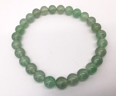 Gr&uuml;ner Aventurin &ndash; 8 mm Perlenarmband