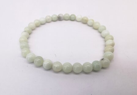 Berg jade &ndash; 6mm Kralen Armband