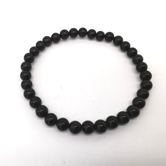 Onyx &ndash; 6mm Kralen Armband