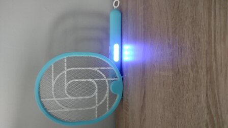 V5 Elektrische Fliegenklatsche/-f&auml;nger, UV-LED-Lampe, handgehalten und stehend, usb