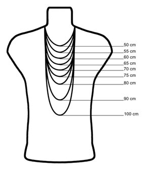 Zweifarbiges, flaches King-Set aus Edelstahl mit griechischem Motiv und schwarzem Blockdesign