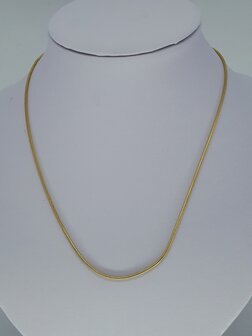 Raupenkette 1.5, goldfarb Edelstahl, 60