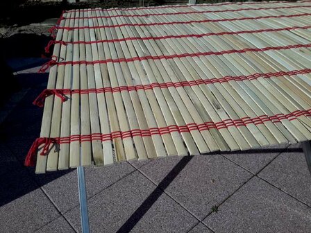Bambus Tischblatt, 120cm, rollbar