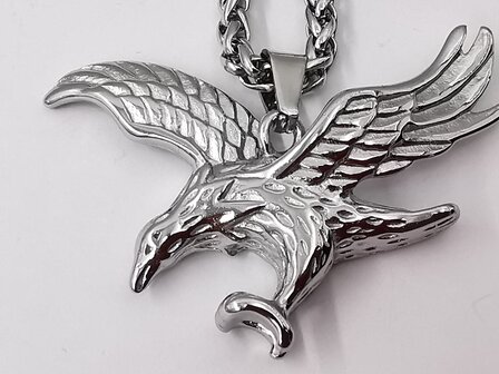 Adler - Adler - Adleranh&auml;nger aus Edelstahl - H 3* B 5 cm