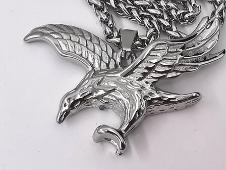 Adler - Adler - Adleranh&auml;nger aus Edelstahl - H 3* B 5 cm