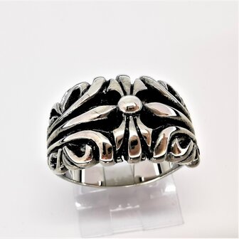 Edelstahl Ringe, Gotik,