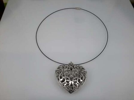 10 x Spangen kabelketting met draaisluiting