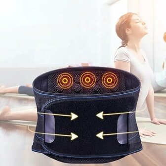 Rugsteun Brace Taille Buik Zelfverwarmende Onderrugsteun