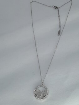 Vlinderdesign ronde hanger met schakelketting