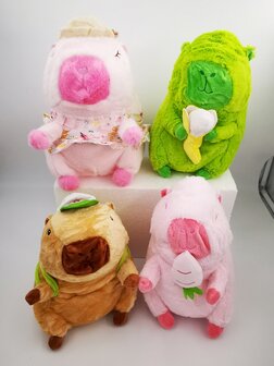 Capybara , 25 cm, 4 assorti, 100 St&uuml;ck