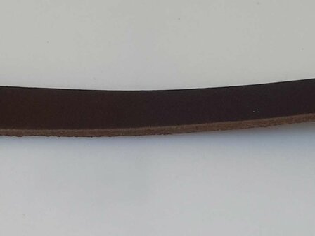 Kinderarmband aus Leder, 15,5 cm, braun &ndash; klein und glatt