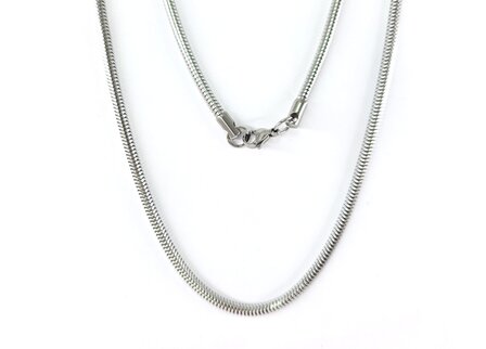 ketting, slangen schakels, edelstaal