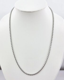 Ketting - RVS - Lengte 45 cm * Br 2mm