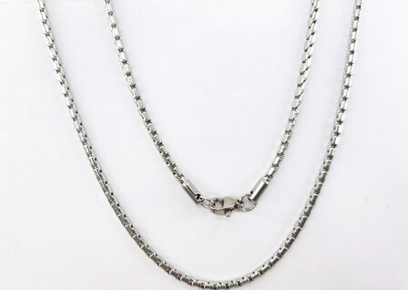 Ketting - RVS - Lengte 45 cm * Br 2mm