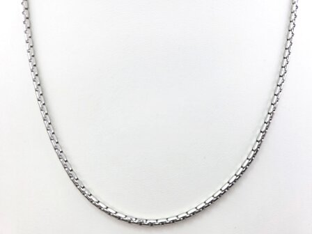 Kette &ndash; Edelstahl &ndash; L&auml;nge 43 cm * Breite 2.5 mm