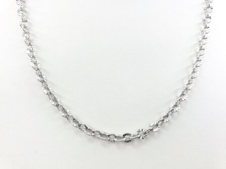 Ketting - RVS - Lengte 45 cm * Br 3mm 