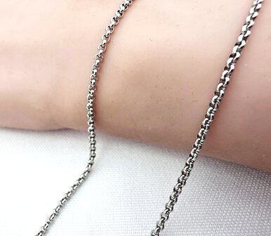 Kette  delstahl L&auml;nge 60 cm * Breite 1,5 mm