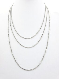 Kette  delstahl L&auml;nge 60 cm * Breite 1,5 mm