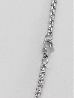 Ketting RVS L 50 cm * Br 3mm Jasseron-schakel