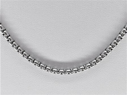 Ketting RVS L 70 cm * Br 3mm Jasseron-schakel