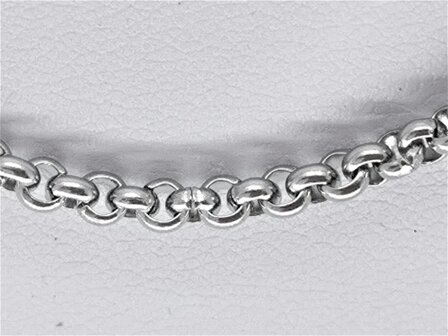 Kette &ndash; Edelstahl-Rundglied, L 90 cm, D 2,5 mm