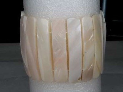 Perle Shell-Armband