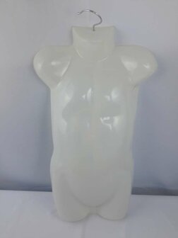 Torso, Kinder von 2 bis 4 Jahre, weiss