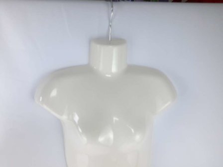 Torso, M&auml;dchen von 4 bis 6 Jahre, weiss