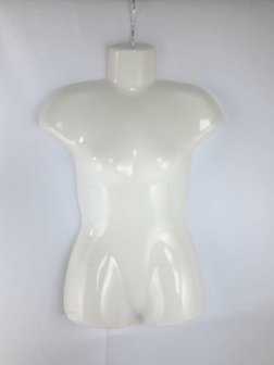 Torso, M&auml;dchen von 4 bis 6 Jahre, weiss