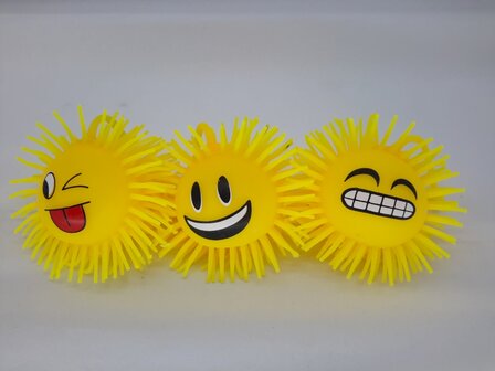 Emoji met led, geel