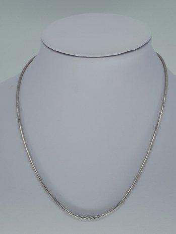 Raupenkette 2, Edelstahl, 90