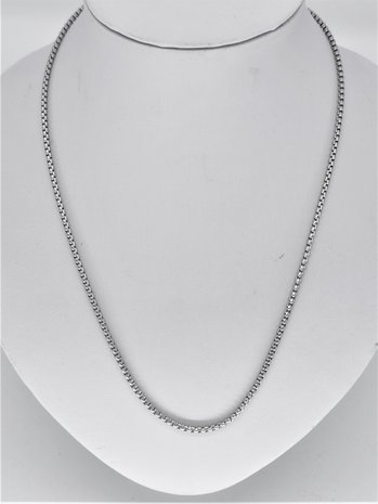 ketting, open jasseron schakels, edelstaal